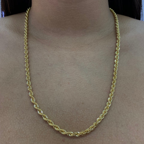 Cadena Italy Lazo Oro amarillo 18k +1 / 10,5 Gr / 4,2 mm / 60 Cm