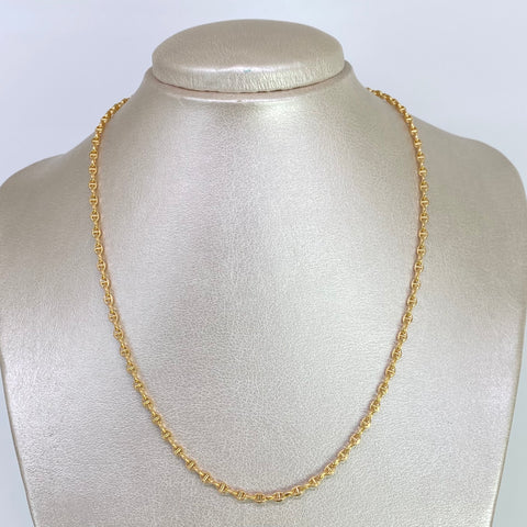 Cadena ● GC Italy Oro amarillo 18k 4,8 Gr / 3 mm / 45 Cm *