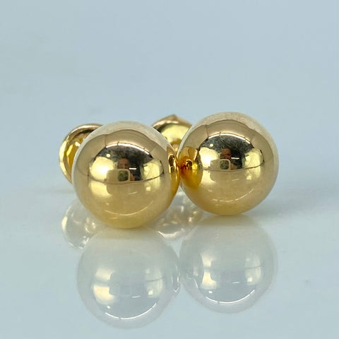 Topos Bolas Lisas Oro amarillo 0,95 Gr / 8 mm