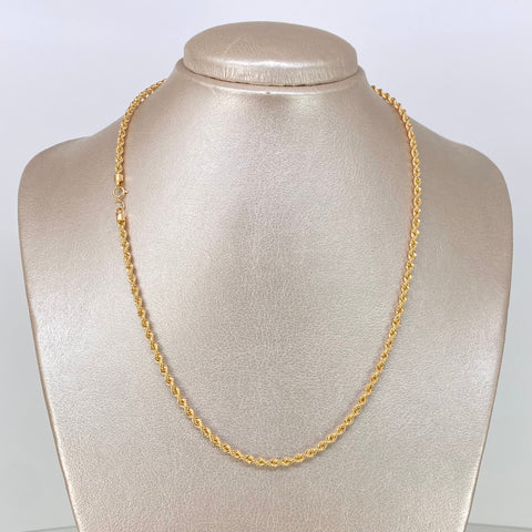 Cadena ● Lazo Oro amarillo 18k +1 / 5,34 Gr / 2,8 mm / 45 Cm