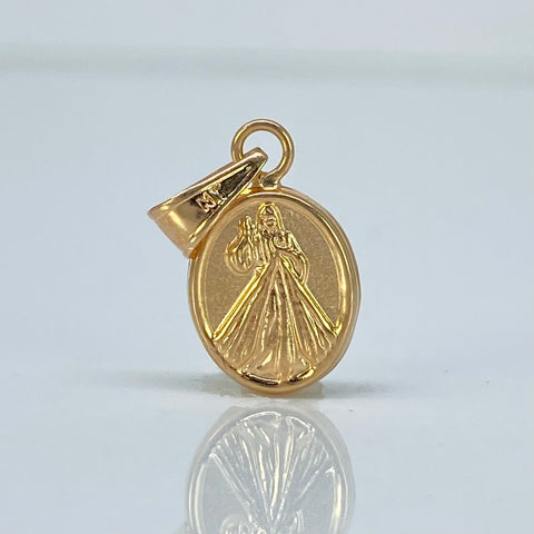 Dije Sagrado Corazon Oro amarillo 0,5 Gr / 1,8 Cm *