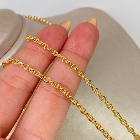 Cadena ● GC Italy Oro amarillo 18k +1 / 5,3 Gr / 3 mm / 60 Cm †