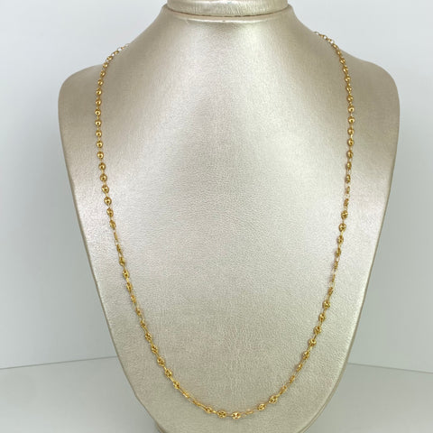 Cadena GC Oro amarillo 18k 5,75 Gr / 3,3 mm / 60 Cm