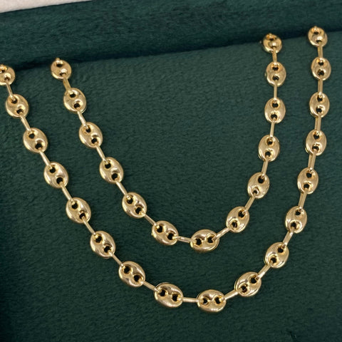 Cadena GC Oro amarillo 18k 5,45 Gr / 4 mm / 45 Cm †