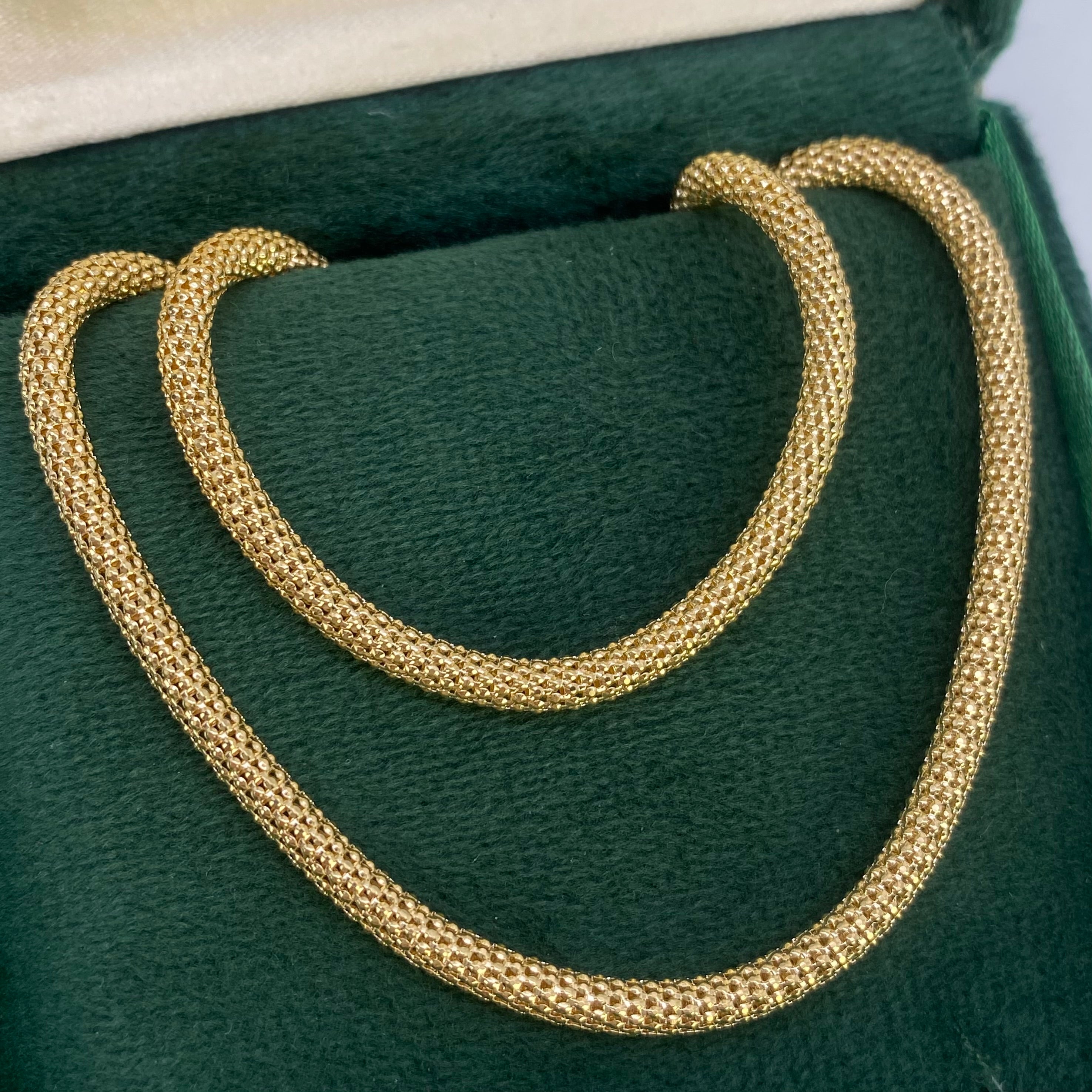 Cadena Cola Raton Oro amarillo 18k +3 / 11,88 Gr / 3,5 mm / 60 Cm ...