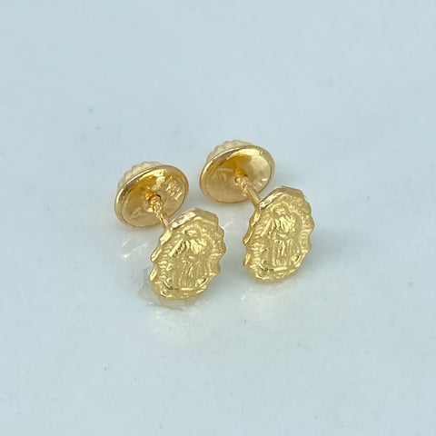 Topos Virgen Guadalupe Oro amarillo 0,6 Gr / 5,2 mm