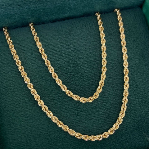 Cadena ● Lazo Oro amarillo 18k +1 / 2,65 Gr / 2,1 mm / 45 Cm *