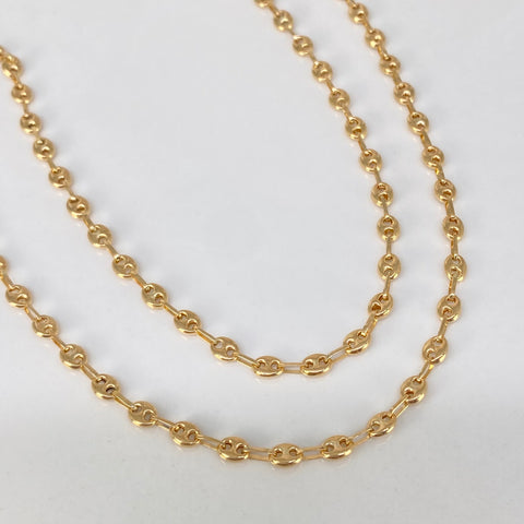 Cadena GC Oro amarillo 18k 6,55 Gr / 3,3 mm / 60 Cm †