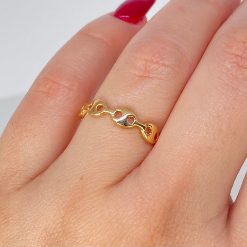 Anillo GC Oro amarillo / Talla 6 / 1,2 Gr / 4 mm *