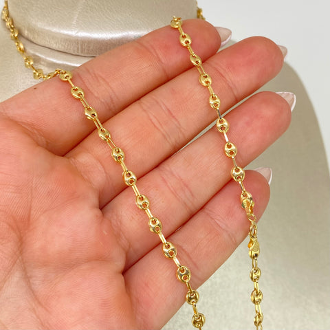 Cadena GC Oro amarillo 18k 4,56 Gr / 3,3 mm / 45 Cm *