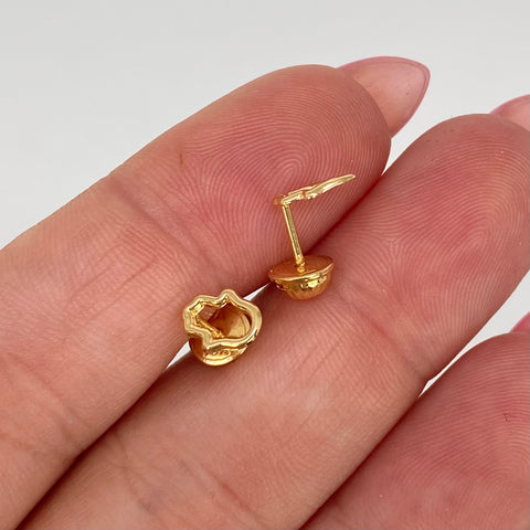 Topos Mano Hamsa Oro amarillo 18k 0,51 Gr / 5,3 mm
