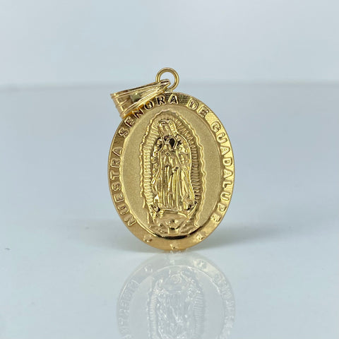Dije Virgen Guadalupe Oro amarillo 4,01 Gr / 4,3 Cm