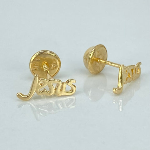Topos Jesus Oro amarillo 18k 0,7 Gr / 10 mm