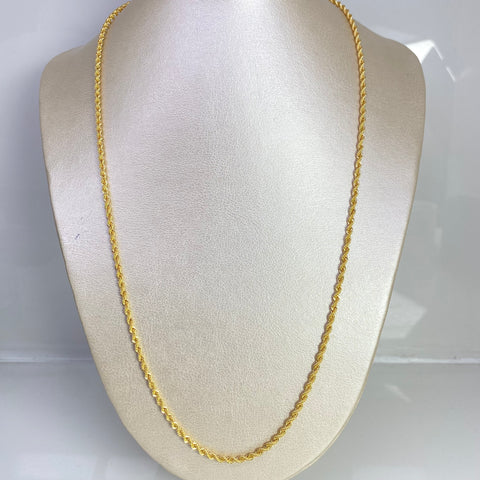 Cadena Italy Lazo Oro amarillo 18k +1 / 5,09 Gr / 2,5 mm / 60 Cm *