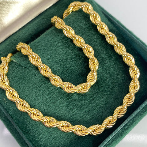 Cadena Italy Lazo Oro amarillo 18k +1 / 18,39 Gr / 5 mm / 60 Cm *