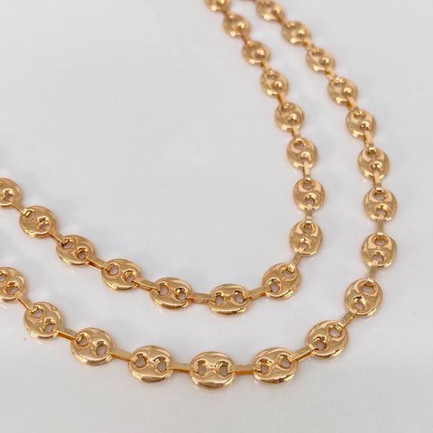 Cadena GC Oro amarillo 18k 11,45 Gr / 6,4 mm / 50 Cm
