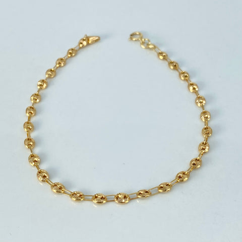 Pulso GC Diamantado Oro amarillo 2,22 Gr / 3,3 mm / 19 Cm†