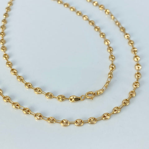 Cadena GC Diamantado Oro amarillo 7,12 Gr / 3,3 mm / 60 Cm*