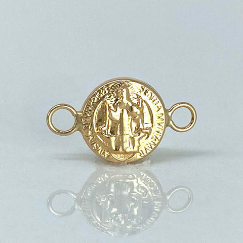 Herraje San Benito Oro amarillo 0,35 Gr / 1,5 Cm *