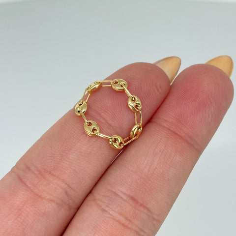 Anillo GC Oro amarillo / Talla 3/4 / 0,48 Gr / 3,3 mm