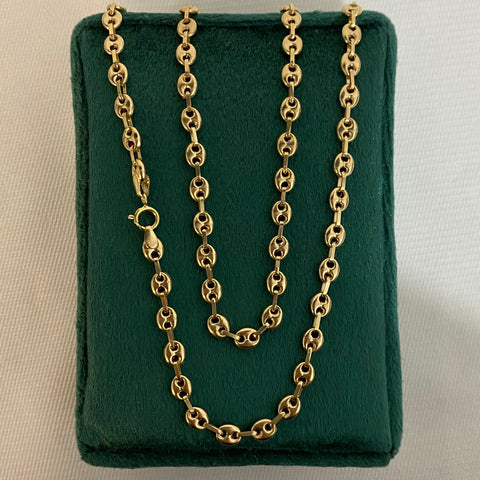 Cadena GC  Oro amarillo 18k 8,21 Gr / 4 mm / 60 Cm