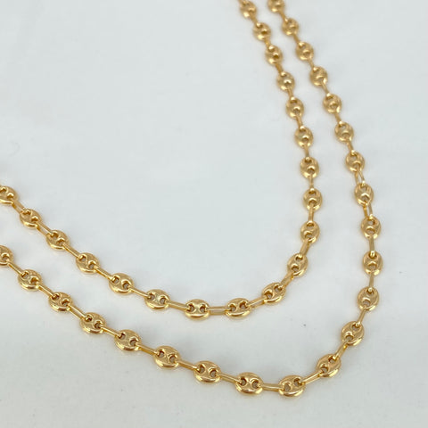 Cadena GC Oro amarillo 18k 6,36 Gr / 3 mm / 61 Cm