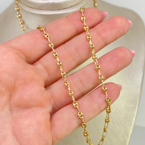 Cadena GC Oro amarillo 18k 5,85 Gr / 3,1 mm / 50 Cm *