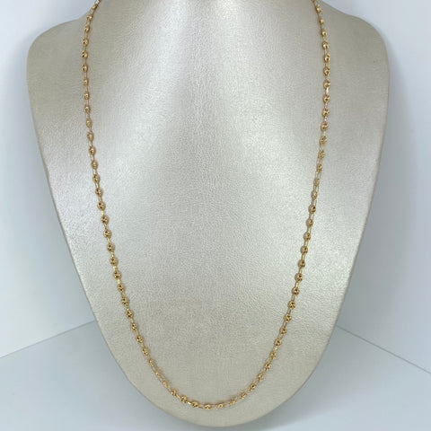 Cadena GC Oro amarillo 18k 5,96 Gr / 3,2 mm / 60 Cm