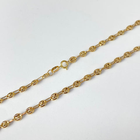 Cadena GC Oro amarillo 18k 4,00 Gr / 3 mm / 40 Cm *