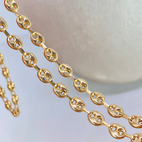 Cadena GC Oro amarillo 18k 10,30 Gr / 5,2 mm / 50 Cm †