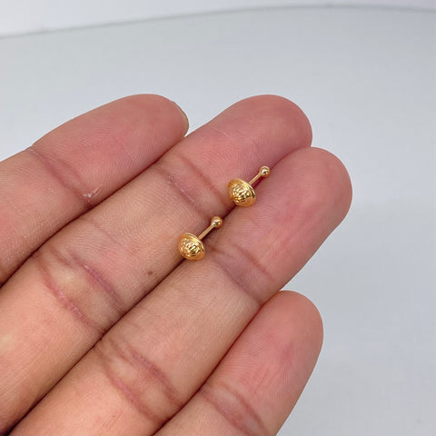 Topos Bolas Lisas Oro amarillo 0,42 Gr / 2 mm †