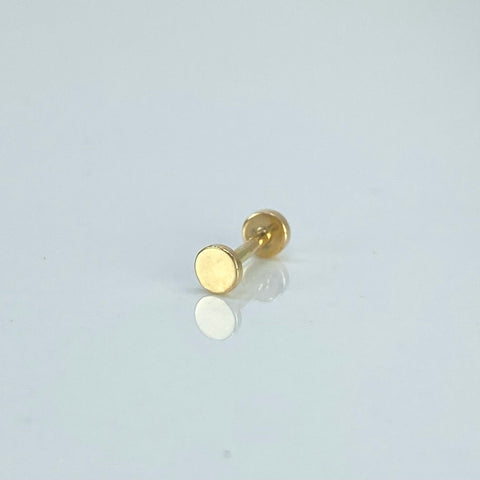 Piercing Circulo Liso / Oro Amarillo 18k (Joya) / 0,39 gr / 3,4 mm / (Oreja)