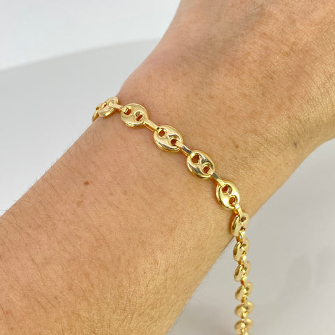 Pulso GC Oro amarillo 18k 5,31 Gr / 6,5 mm / 21,4 Cm *