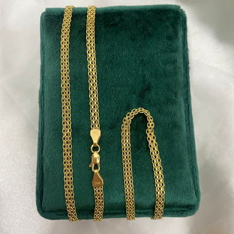 Cadena China Oro Amarillo 18k 50cm 4.83gr