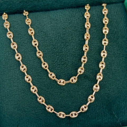Cadena GC Oro amarillo 18k 5,05 Gr / 3,3 mm / 45 Cm *