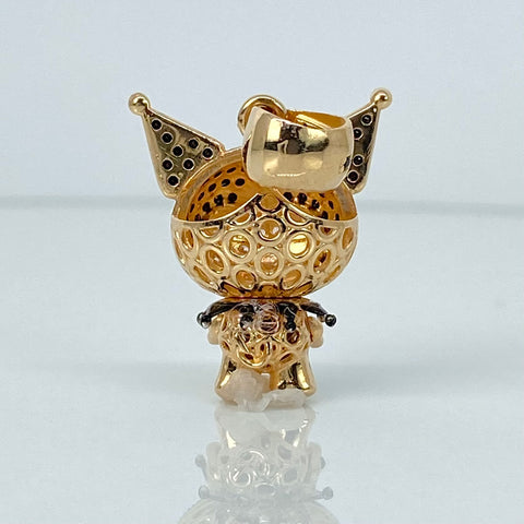 Dije Caricatura Conejo Circones Oro amarillo 18k 5,4 Gr / 4 Cm *