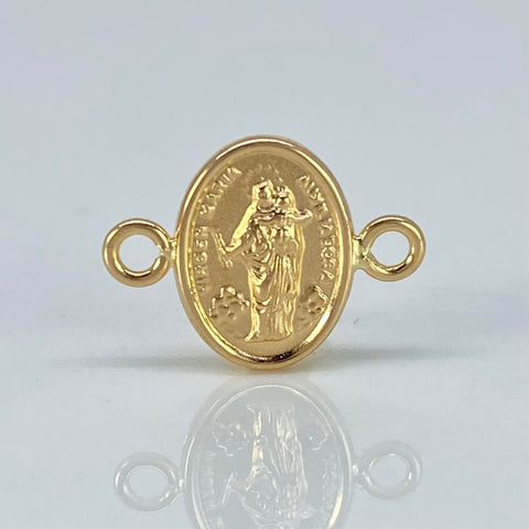 Herraje Virgen Maria Auxiliadora Oro amarillo 0,5 Gr / 1,2 Cm