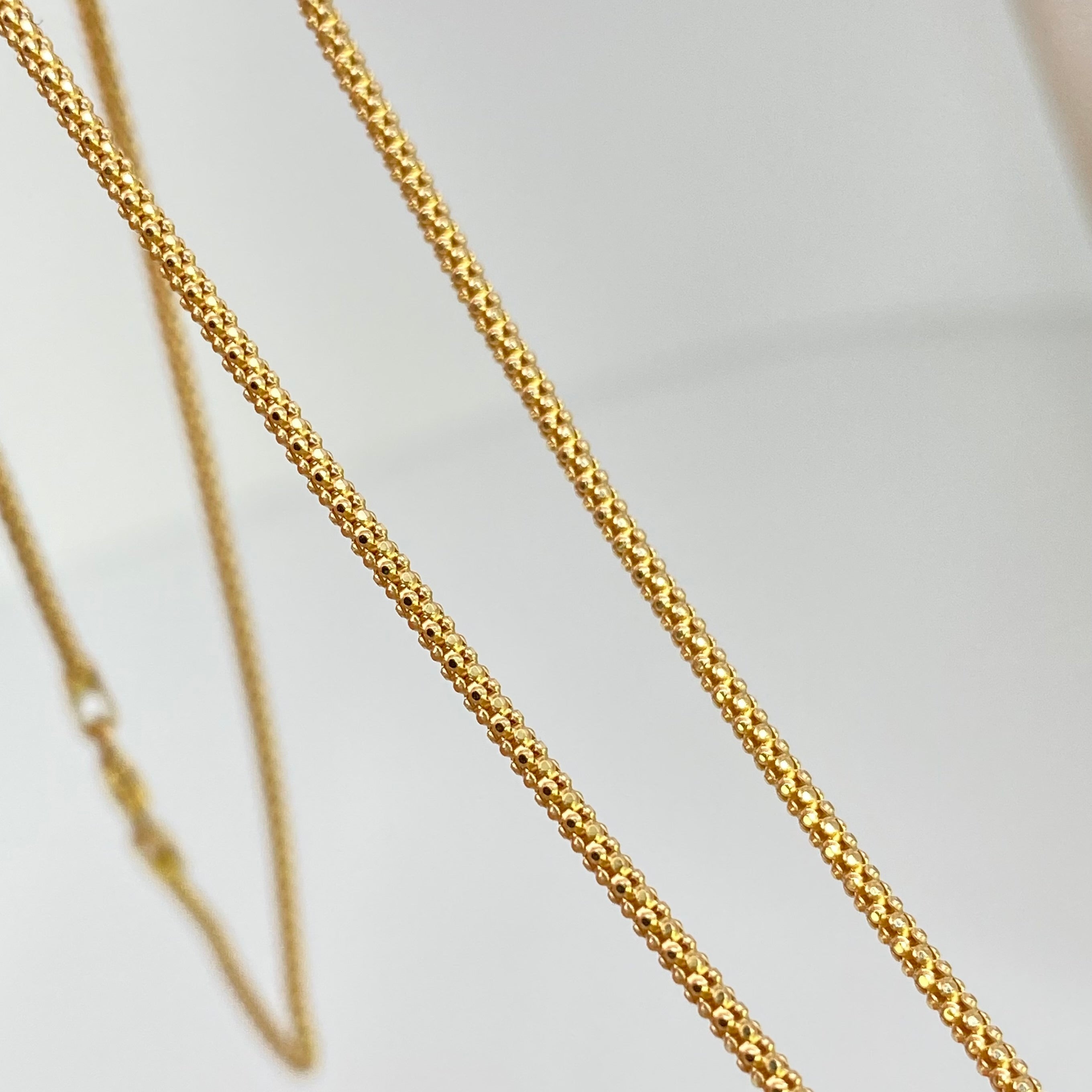 Cadena Cola De Ratón Oro amarillo 18k +3 / 4,46 Gr / 1,5 mm / 50 Cm ...