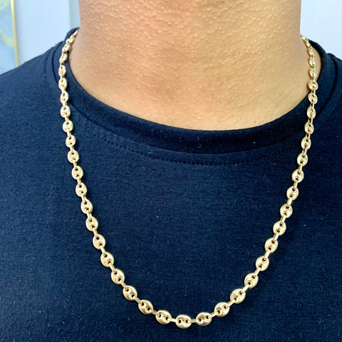 Cadena GC Oro amarillo 18k 14,19 Gr / 6 mm / 62 Cm *