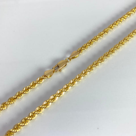 Cadena Italy Lazo Oro amarillo 18k +1 / 8,82 Gr / 3 mm / 65 Cm