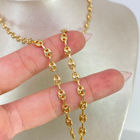 Cadena GC Oro amarillo 18k 11,55 Gr / 5,2 mm / 61 Cm *