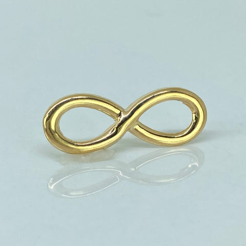Herraje Infinito Oro amarillo 18k 0,42 Gr / 2,2 Cm †
