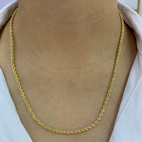 Cadena Italy Lazo Oro amarillo 18k +1 / 4,49 Gr / 2,7 mm / 50 Cm *