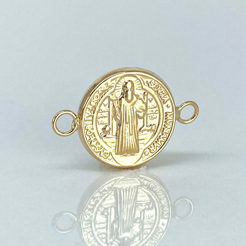 Herraje San Benito Oro amarillo 0,62 Gr / 1,8 Cm *