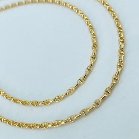 Cadena ● GC Italy Oro amarillo 18k +1 / 4,9 Gr / 2,6 mm / 60 Cm †