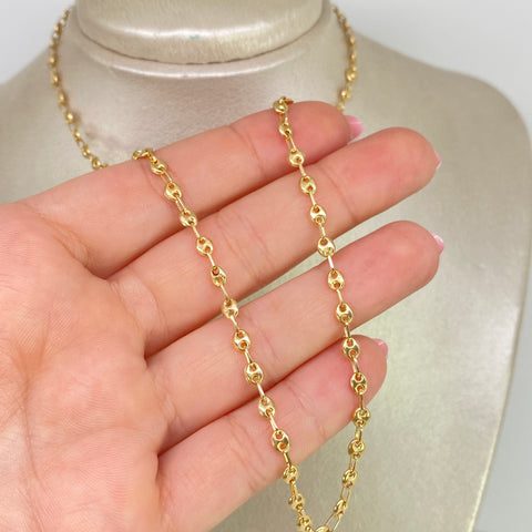 Cadena GC Oro amarillo 18k 3,97 Gr / 3 mm / 40 Cm