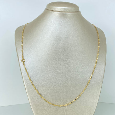 Cadena ● GC Italy Oro amarillo 18k +1 / 3 Gr / 2,7 mm / 60 Cm *