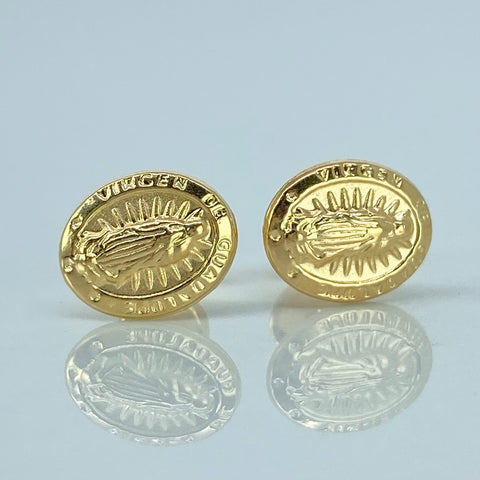 Topos Virgen Guadalupe Oro amarillo 18k 0,95 Gr / 8,4 mm †