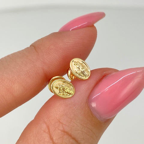 Topos Virgen Del Carmen Oro amarillo 18k 0,6 Gr / 5 mm