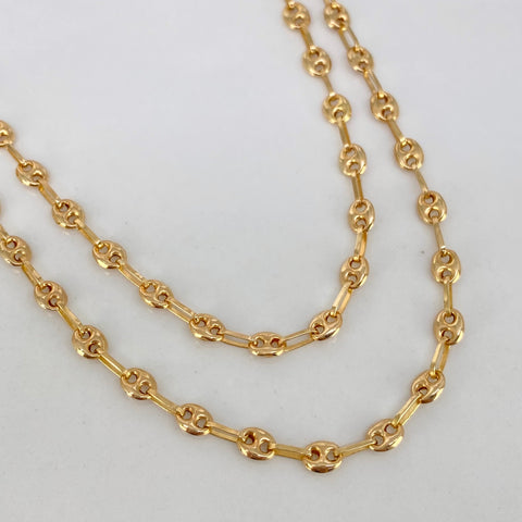Cadena GC Oro amarillo 18k 4,10 Gr / 3 mm / 40,5 Cm
